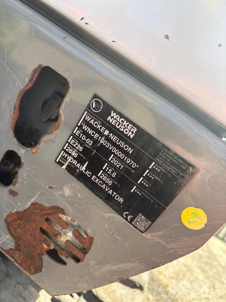 Wacker Neuson EZ 26 소형 굴삭기 7톤 미만