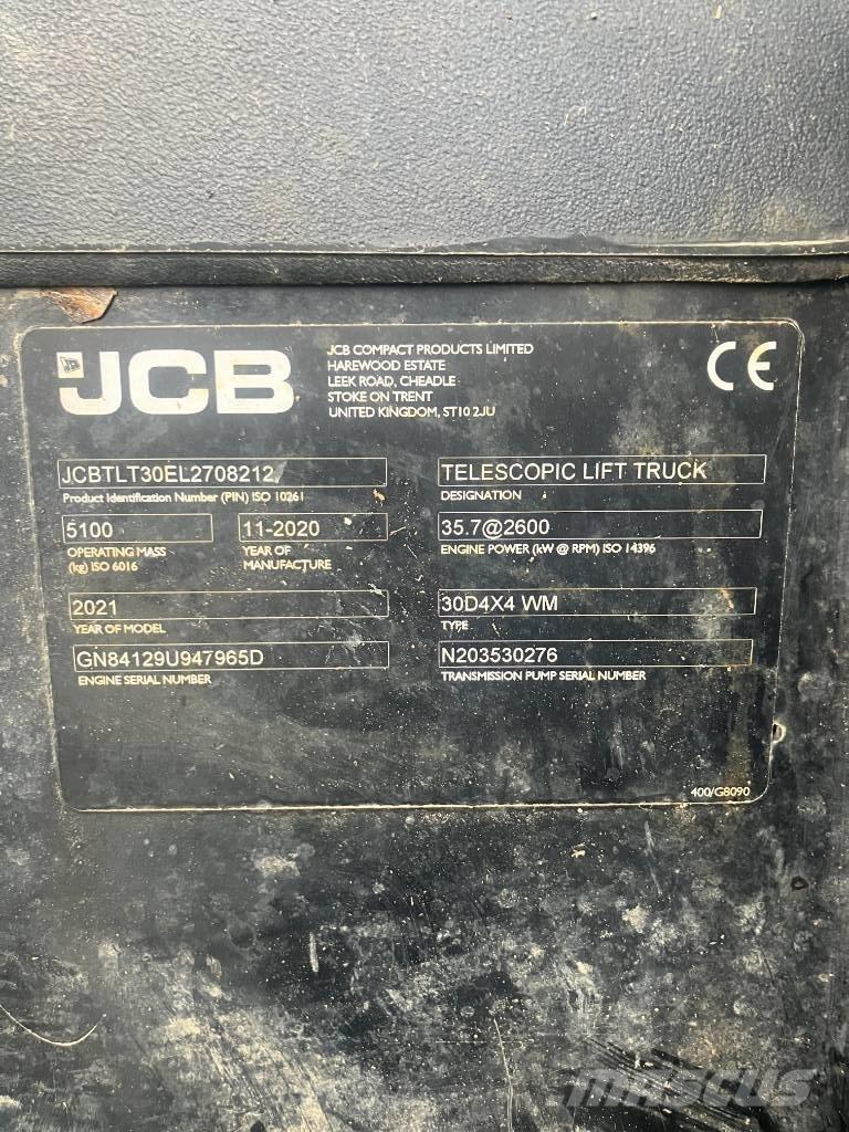 JCB TLT 30 D 디젤 지게차