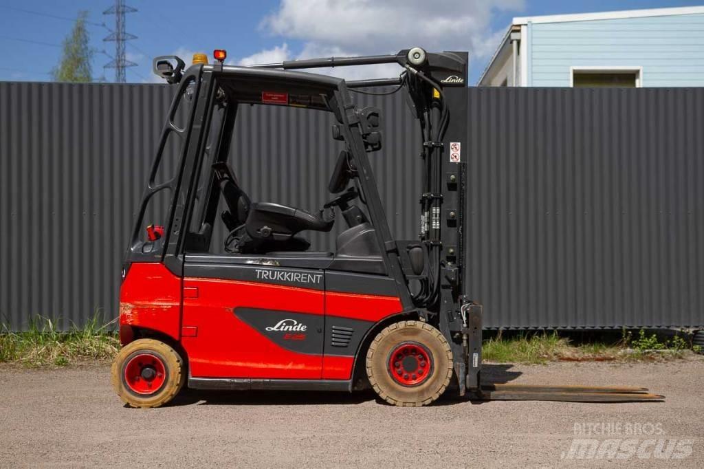 Linde E 25 전동 지게차