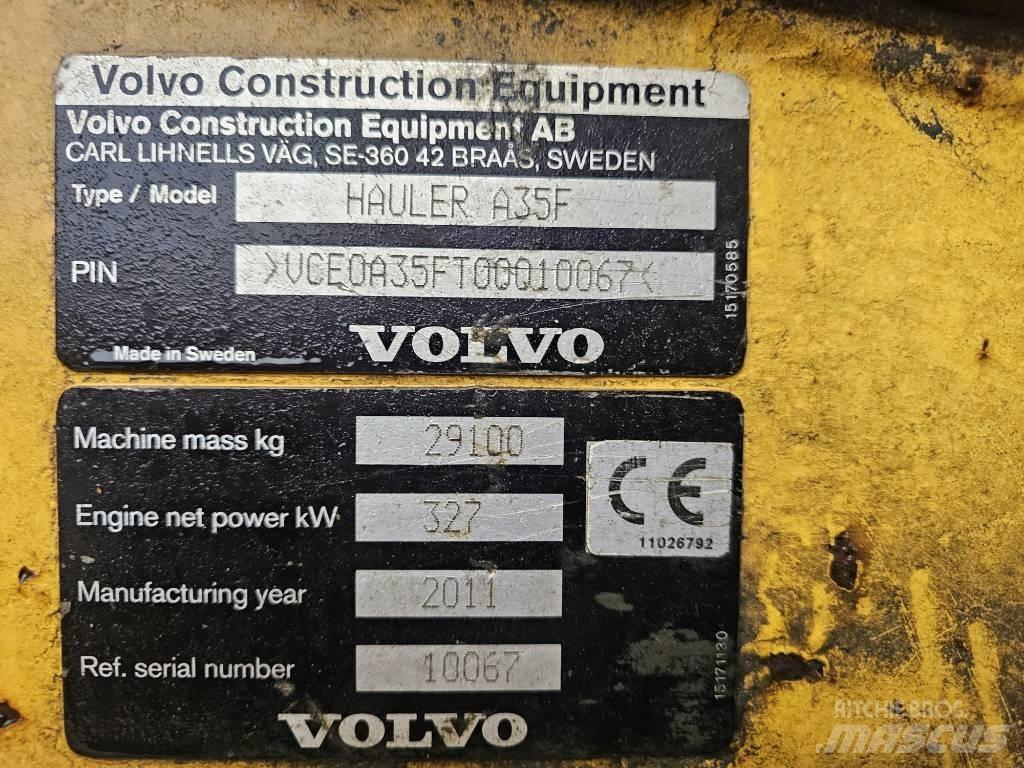 Volvo A 35 F 연결식 홀러