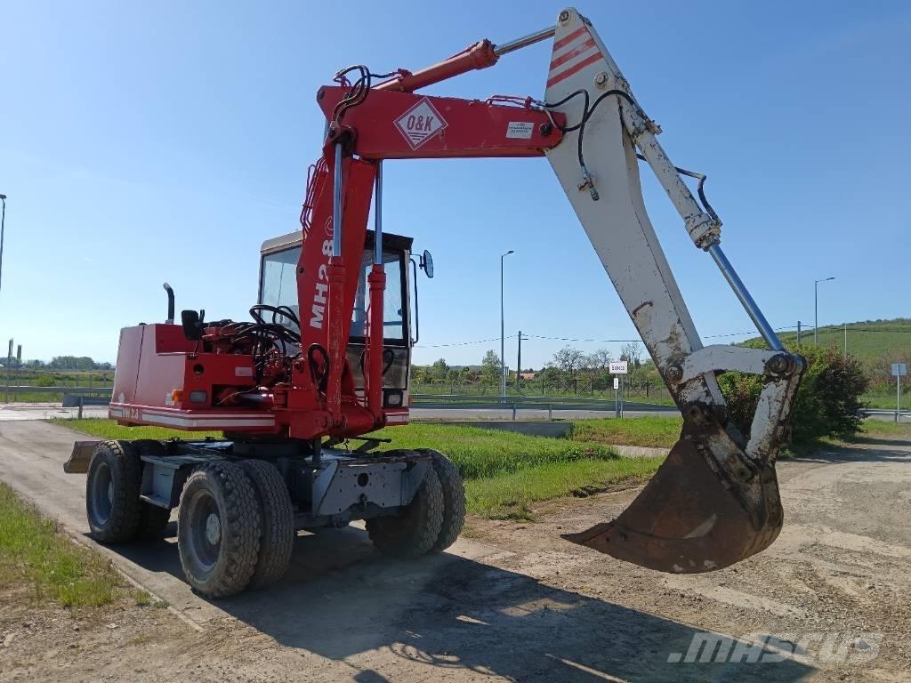 O&K MH2,8C  휠 굴삭기