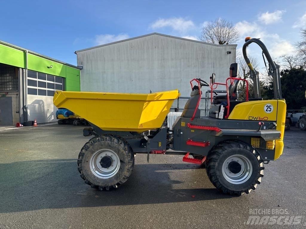 Wacker Neuson DW60-2 건설현장 덤프트럭