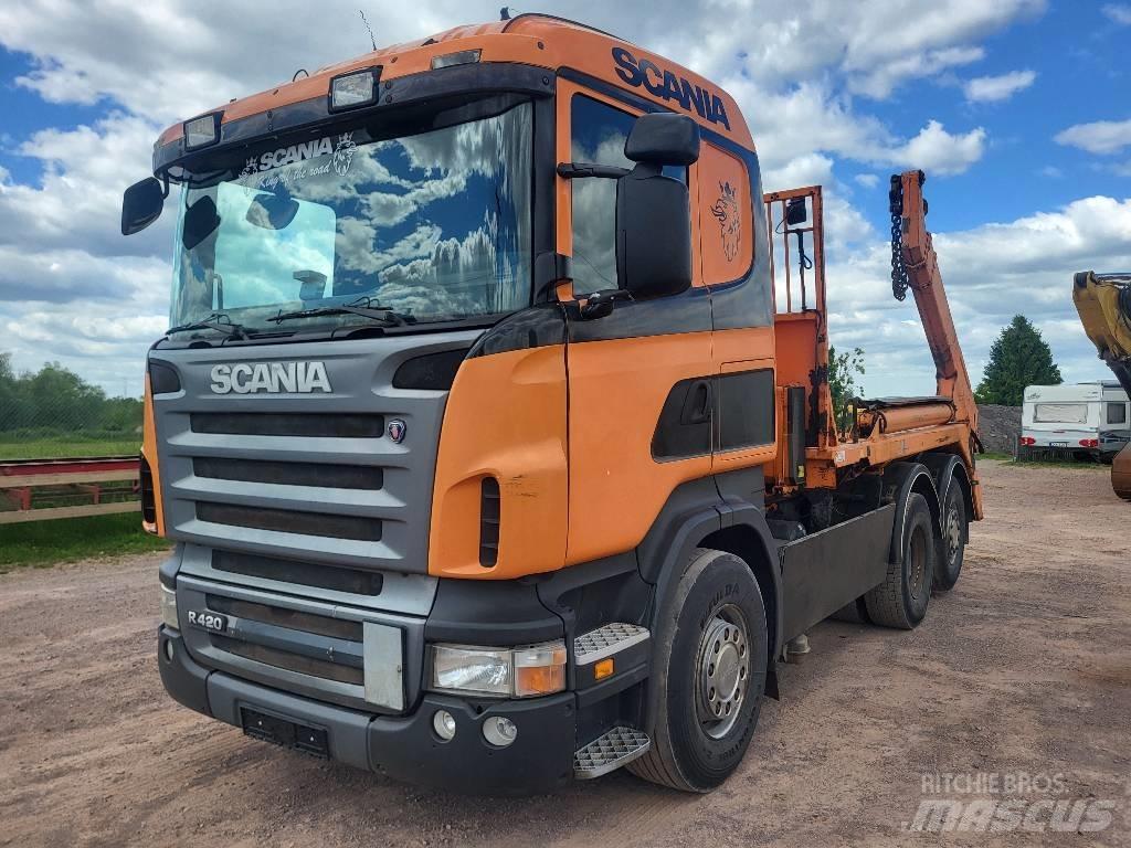 Scania R420LB 6x2 보관 컨테이너