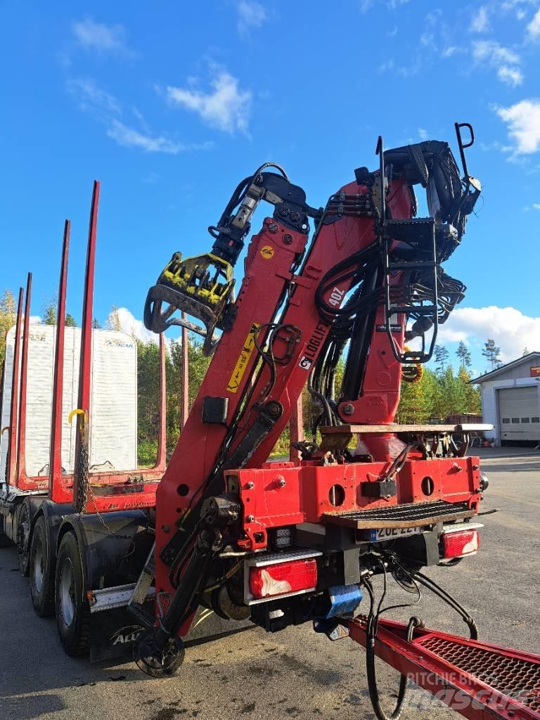 Loglift F140ZT9.5 목재 크레인