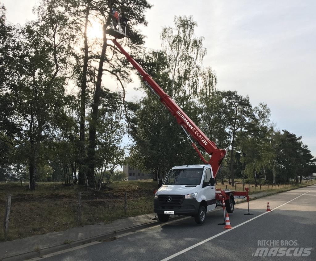 Ruthmann Ecoline 230 트럭 탑재 고소작업대