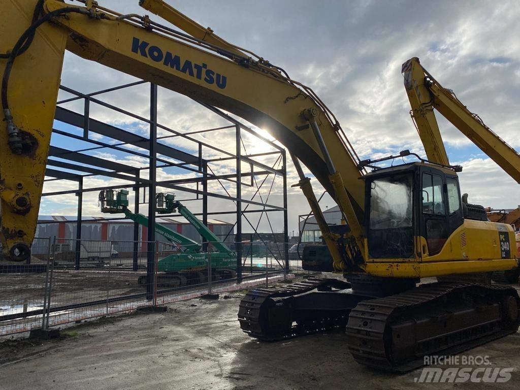 Komatsu PC340-7 대형 굴삭기 29톤 이상