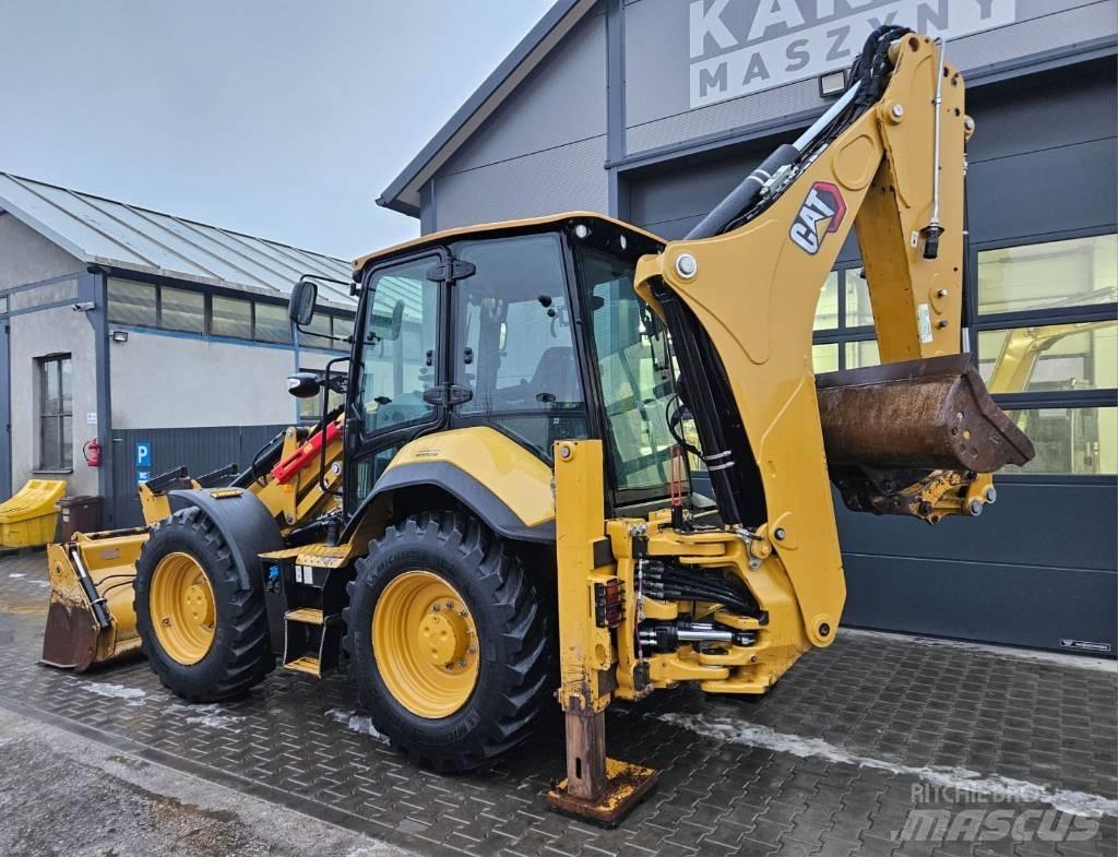CAT 444 E 백호로더