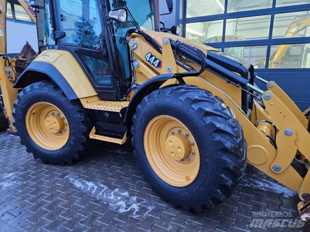CAT 444 E 백호로더