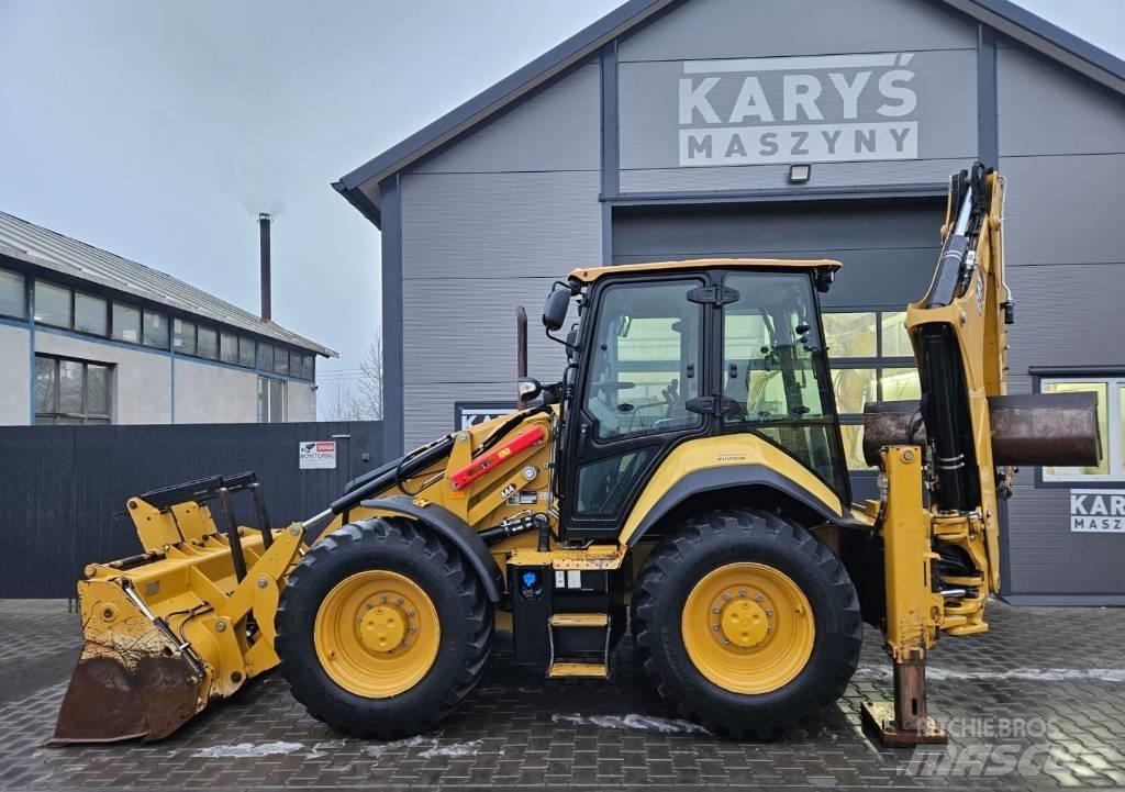 CAT 444 E 백호로더