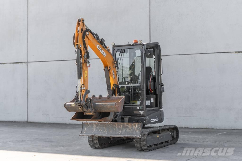 CASE CX 25 D 소형 굴삭기 7톤 미만