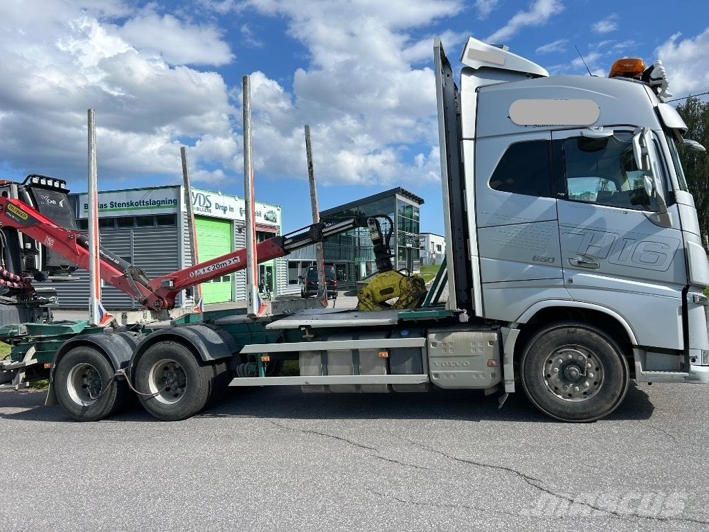 Volvo FH 16 660 목재 트럭