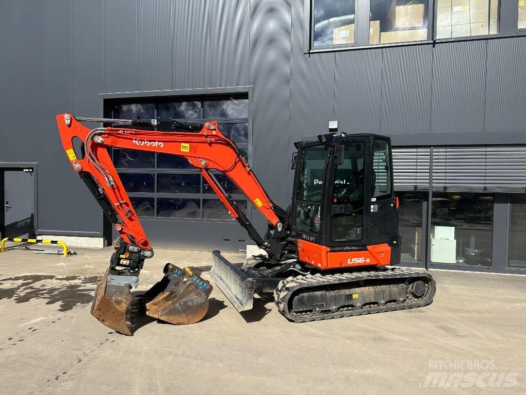 Kubota U 56-5 소형 굴삭기 7톤 미만