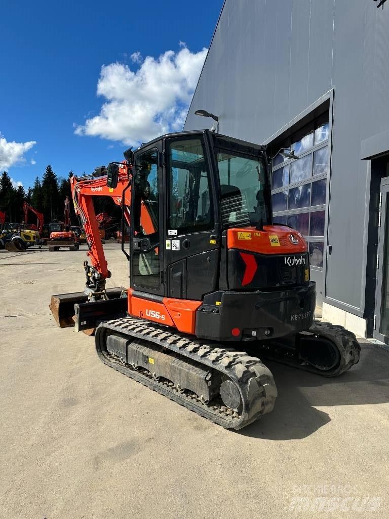 Kubota U 56-5 소형 굴삭기 7톤 미만