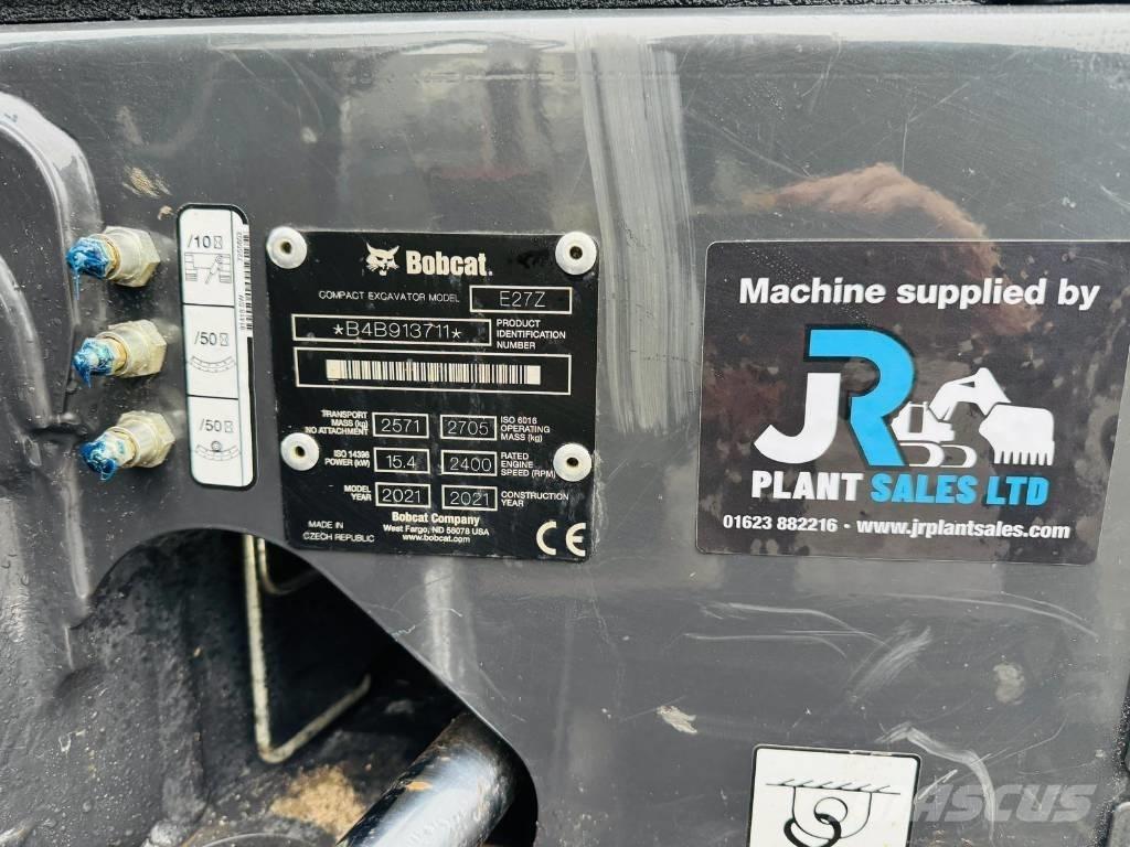 Bobcat E 27z 소형 굴삭기 7톤 미만