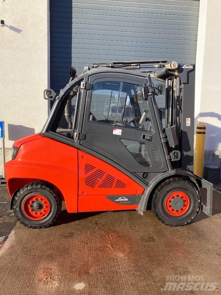 Linde H50D600/394 디젤 지게차