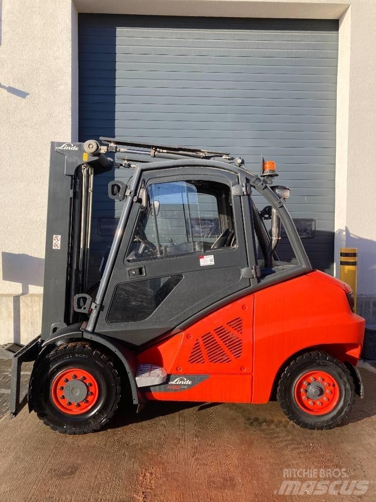 Linde H50D600/394 디젤 지게차