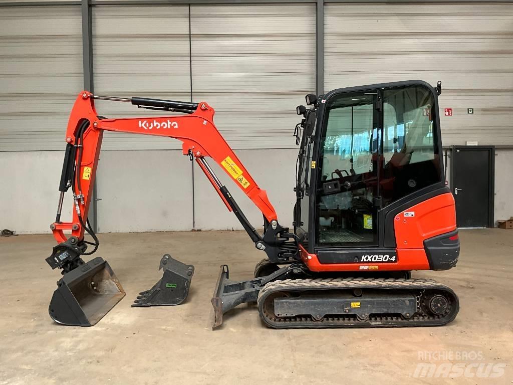 Kubota KX 030-4 소형 굴삭기 7톤 미만