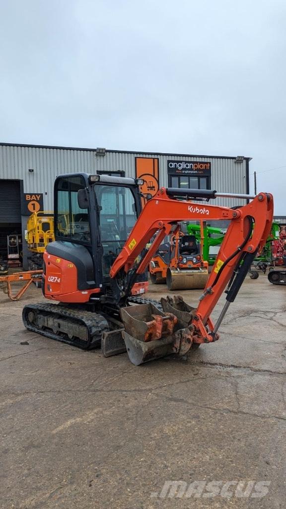 Kubota U 27-4 소형 굴삭기 7톤 미만