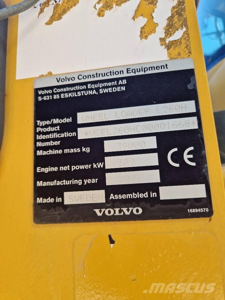 Volvo L 260 H  휠로우더