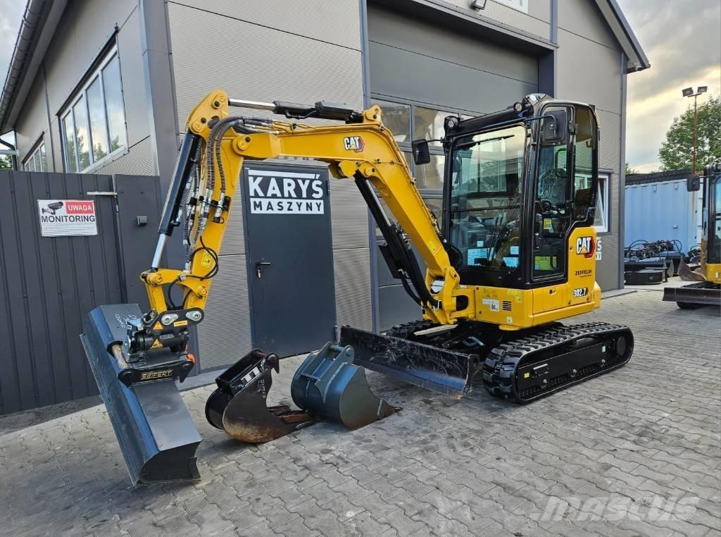 CAT 302.7 CR 소형 굴삭기 7톤 미만