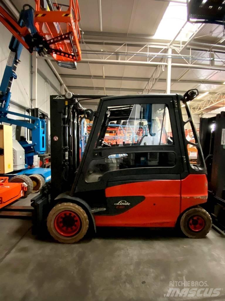 Linde E 50 전동 지게차