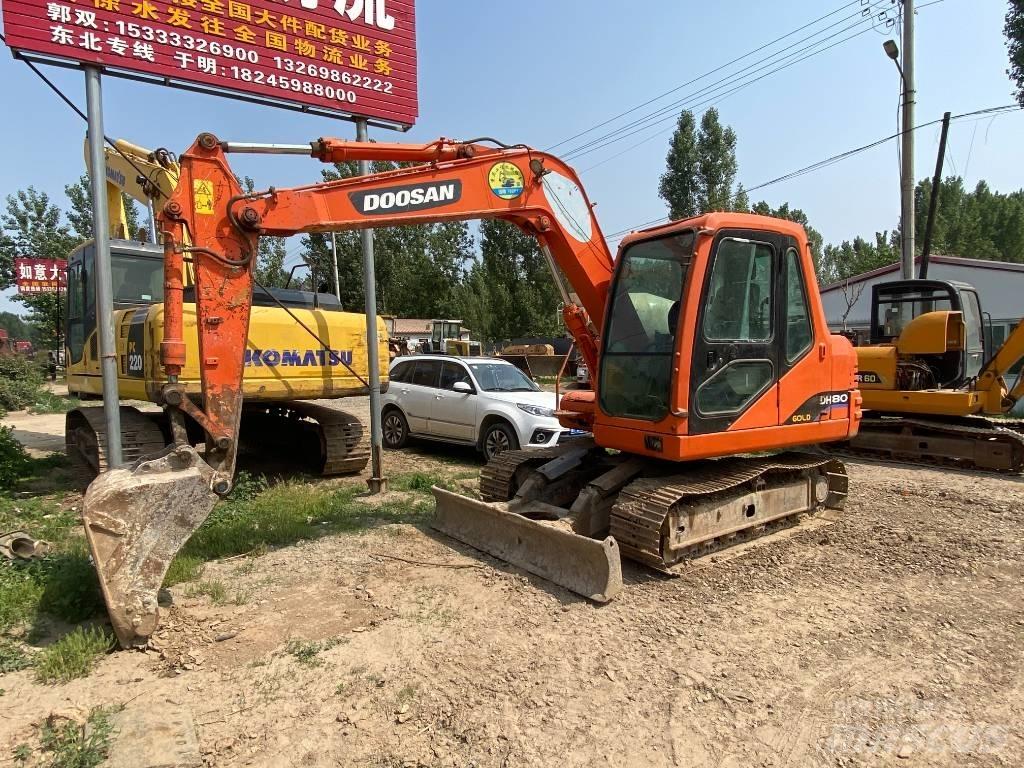 Doosan DH80 소형 굴삭기 7톤 미만