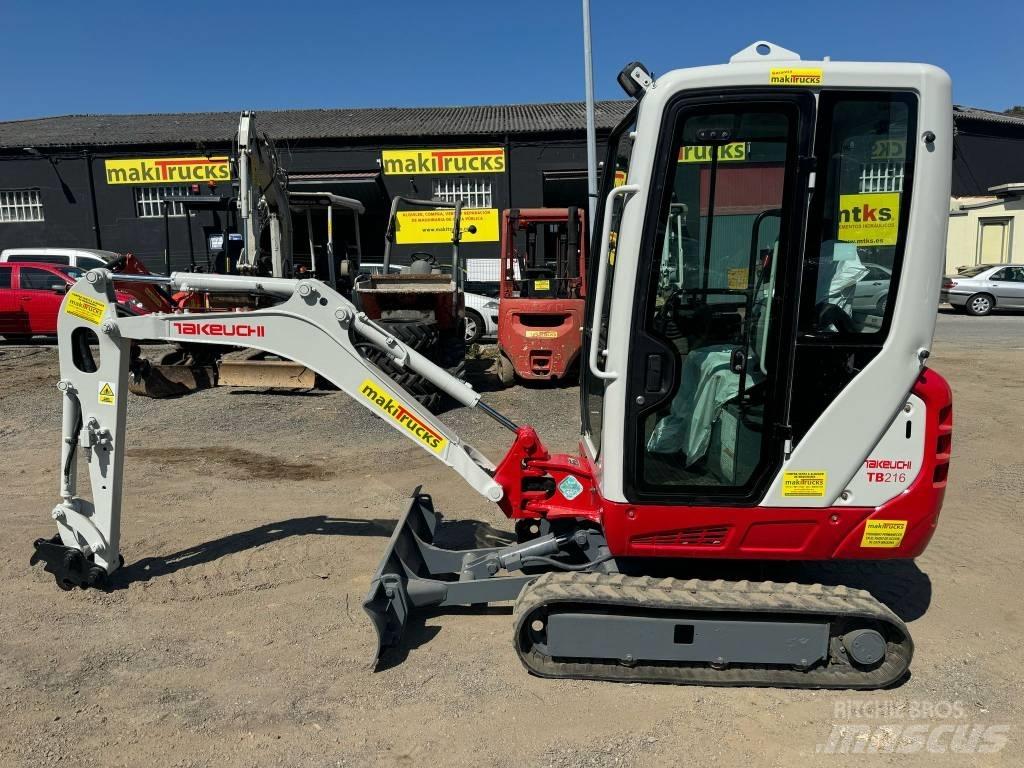 Takeuchi TB 216 소형 굴삭기 7톤 미만