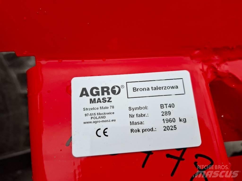Agro-Masz BT40 디스크 하로우(쇄토기)
