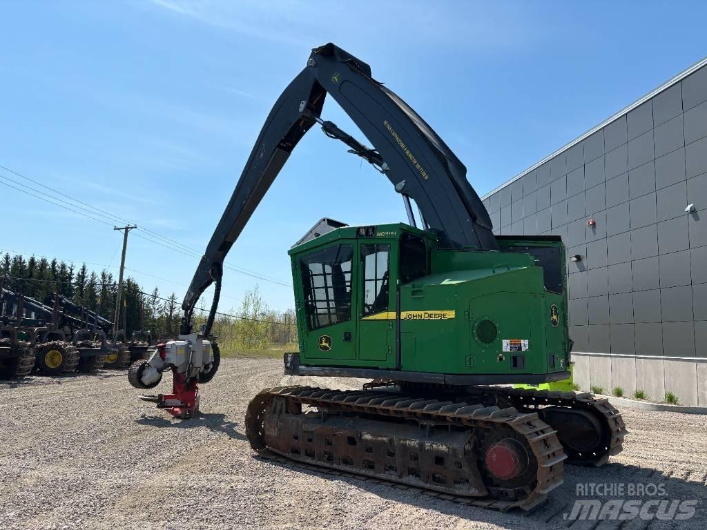 John Deere 803MH 원목 하베스터
