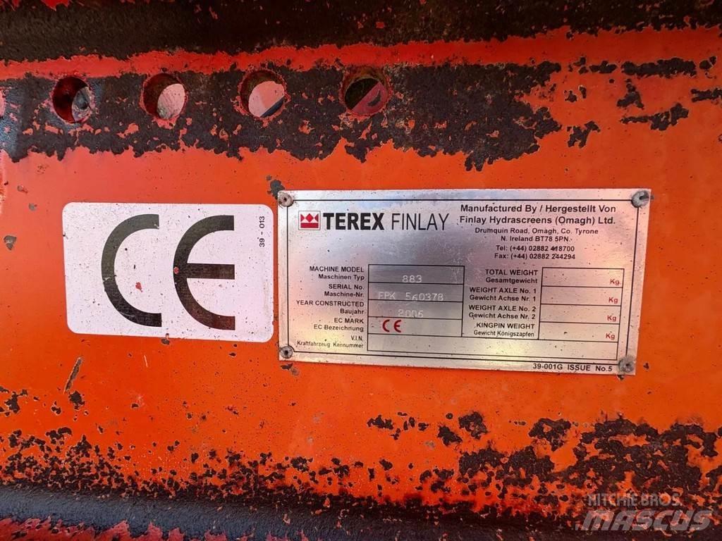 Terex 883 이동식 선별기