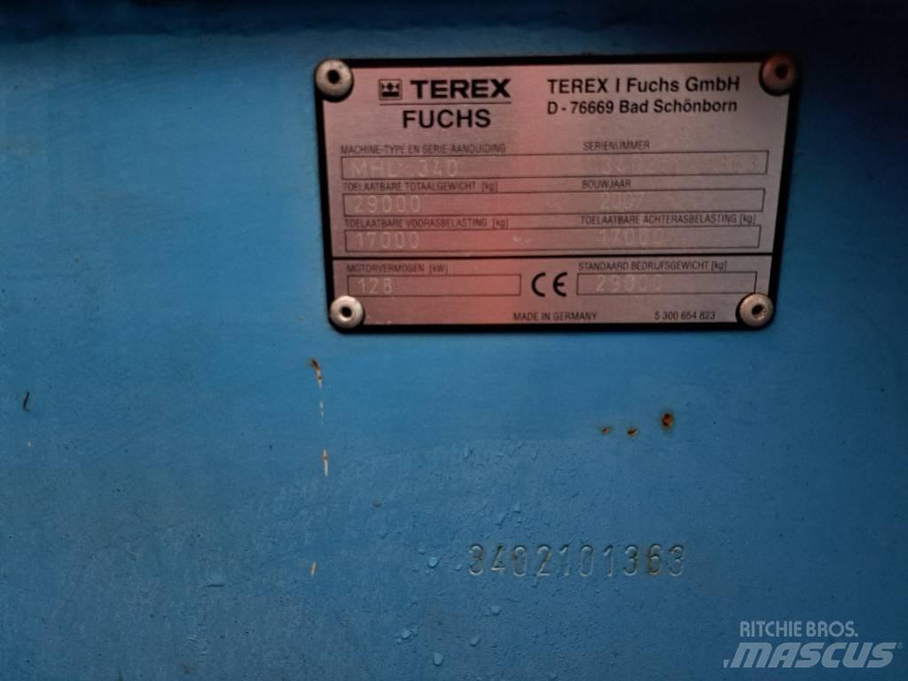 Fuchs MHL340D 폐기물/산업 처리기