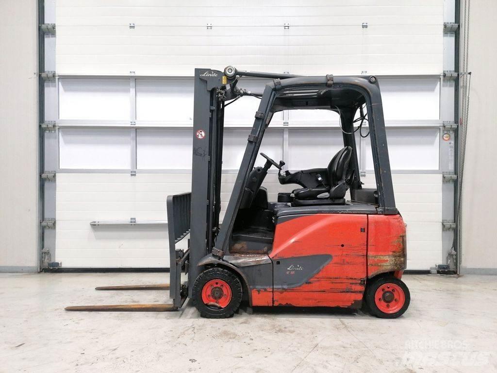 Linde E16PH-02 전동 지게차