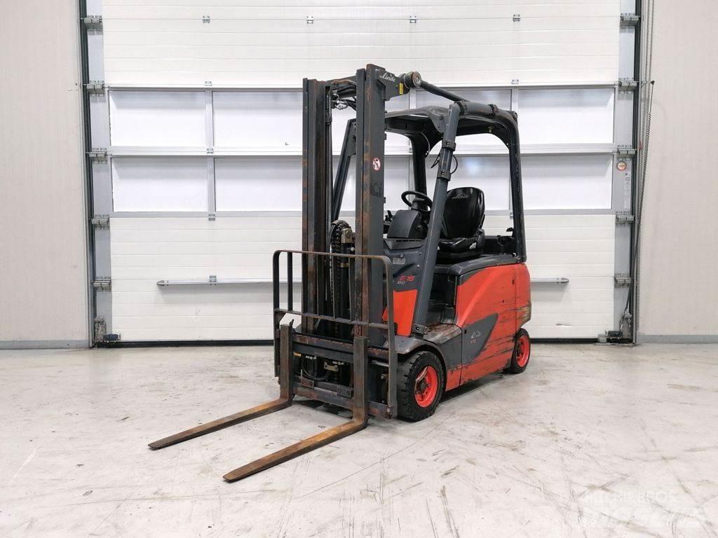 Linde E16PH-02 전동 지게차