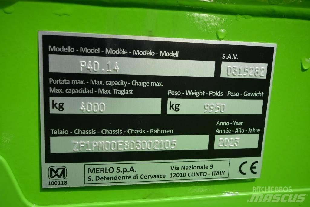 Merlo 40.14 텔러 핸들러