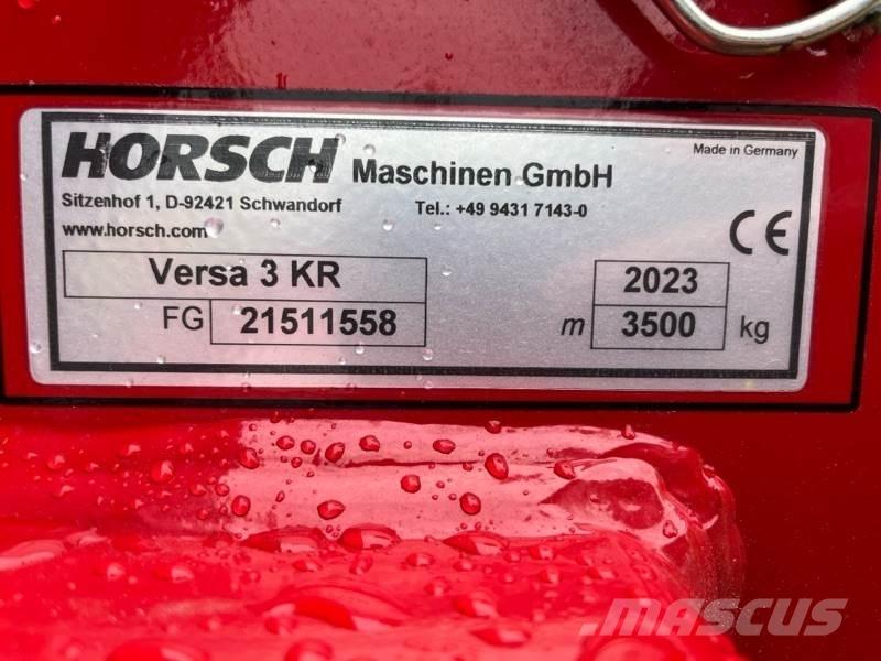 Horsch Versa 3 KR 콤비네이션 드릴