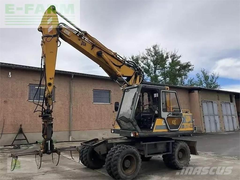 JCB js 130 w  휠 굴삭기