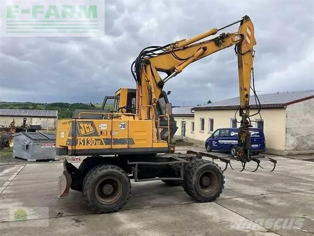 JCB js 130 w  휠 굴삭기