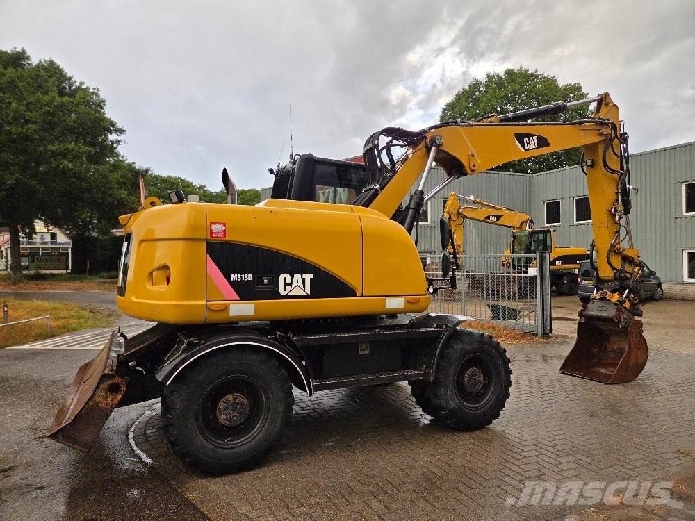 CAT M313D  휠 굴삭기