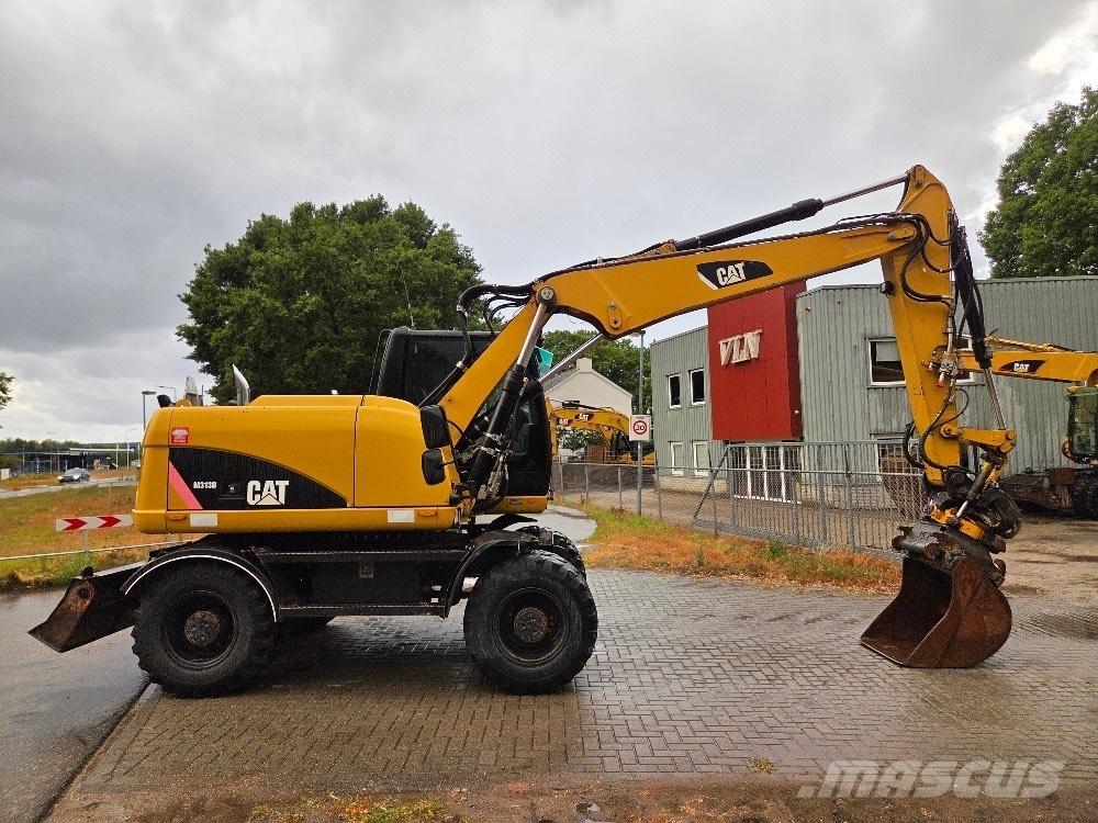 CAT M313D  휠 굴삭기