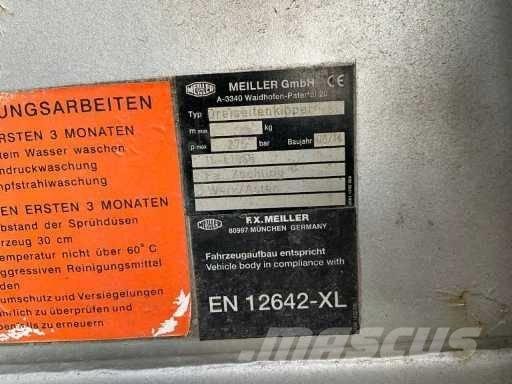 MAN TGS 33.480 BB 덤프 트럭