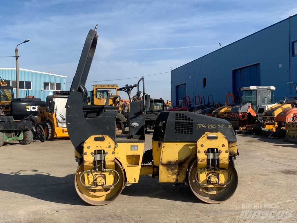 Bomag BW 120 AD-3 트윈 드럼 롤러