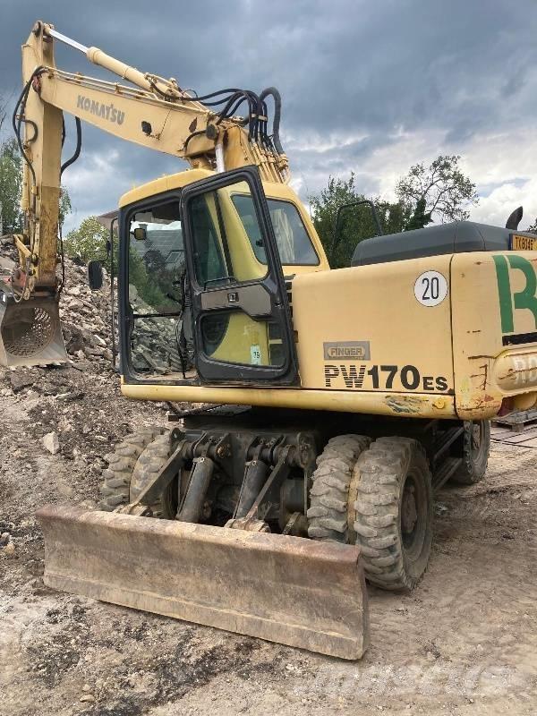 Komatsu PW 170 ES-6K  휠 굴삭기
