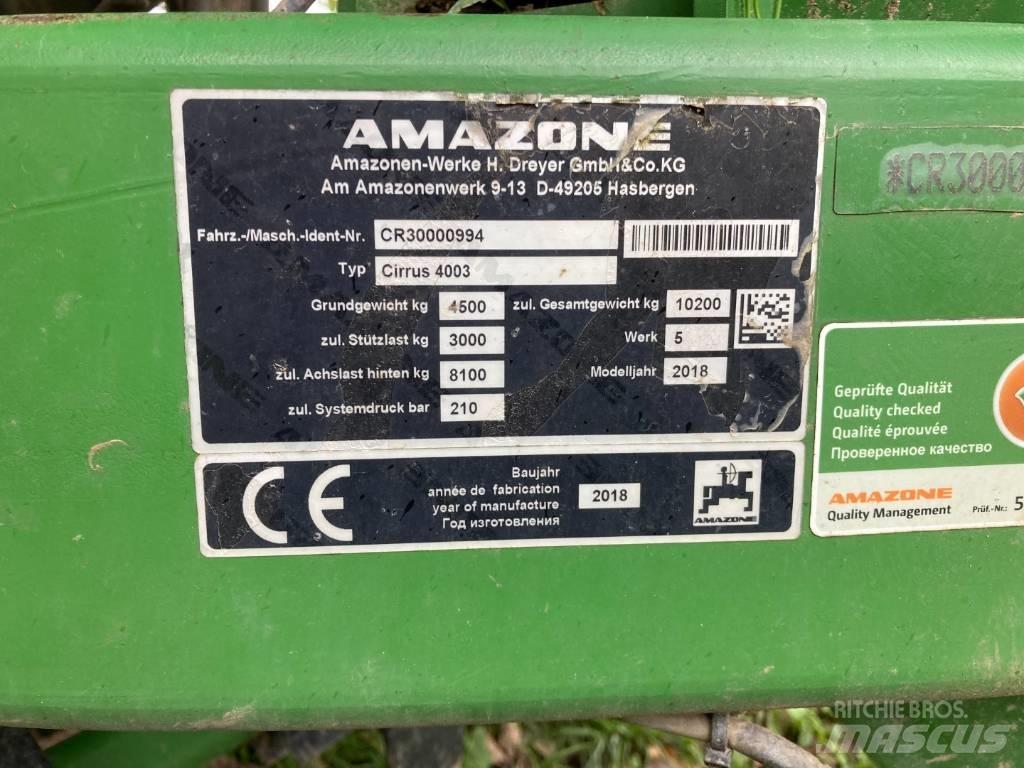 Amazone Cirrus 4003 드릴