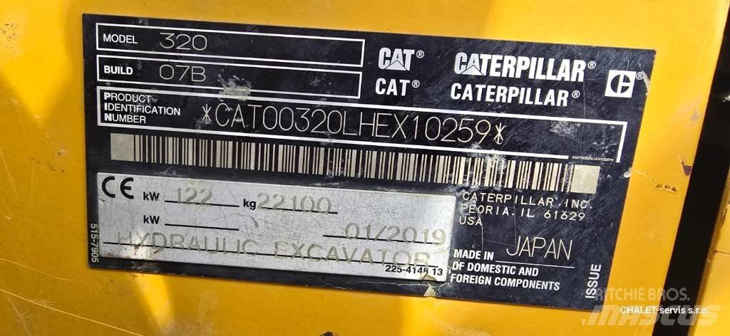 CAT 320 대형 굴삭기 29톤 이상