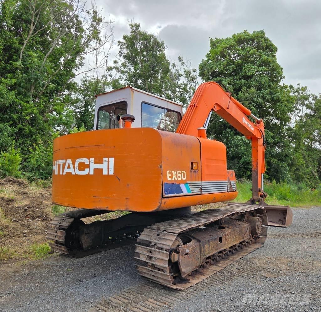 Hitachi EX 60-1 소형 굴삭기 7톤 미만