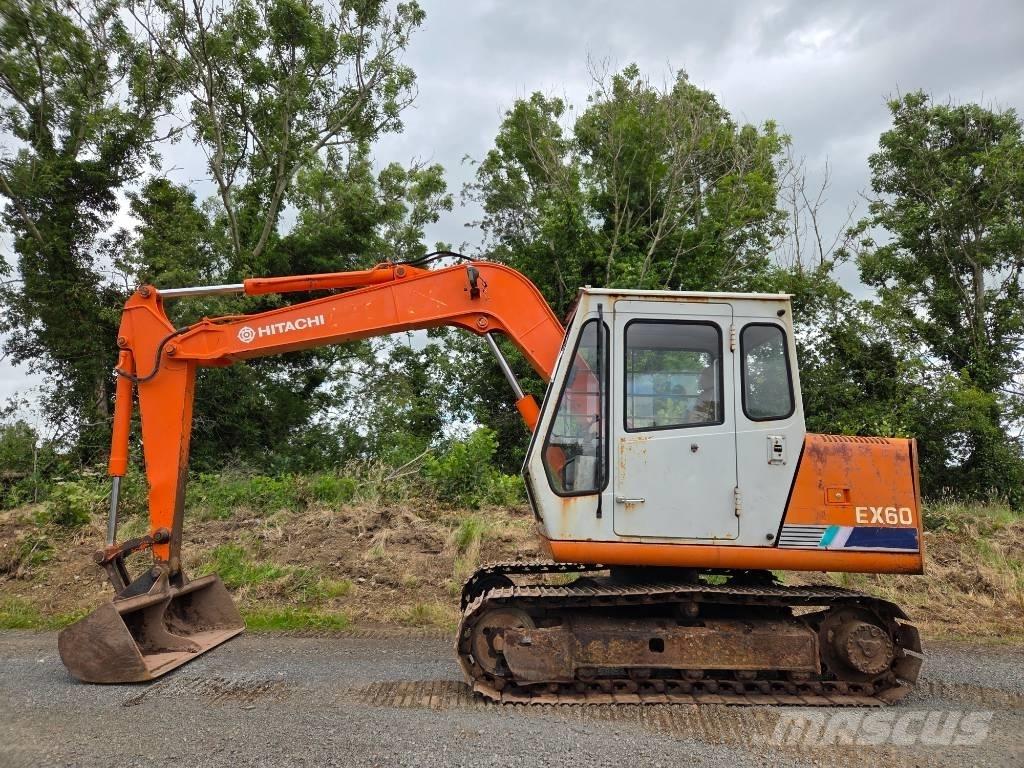 Hitachi EX 60-1 소형 굴삭기 7톤 미만