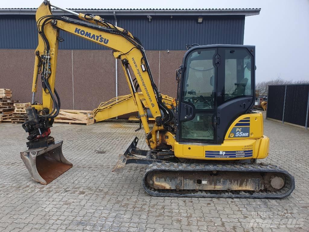 Komatsu PC55MR5 소형 굴삭기 7톤 미만