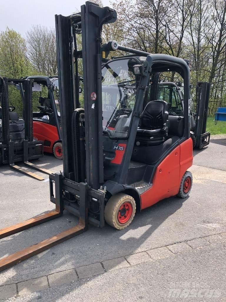 Linde H 16 T -01 LPG 지게차
