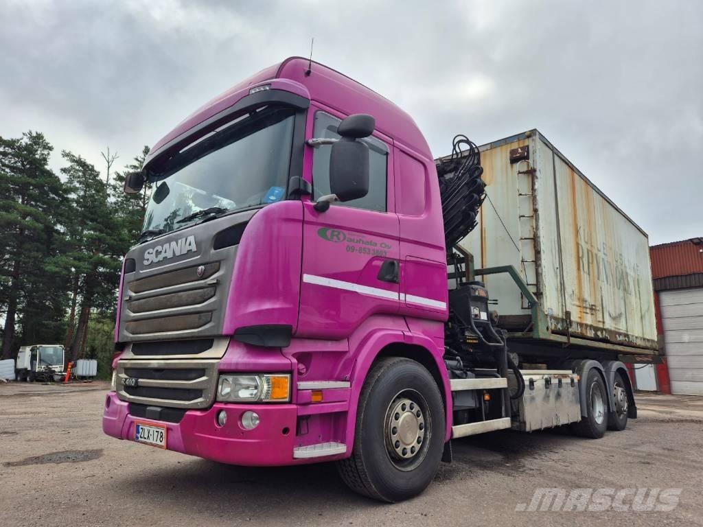 Scania R 410 크레인 트럭