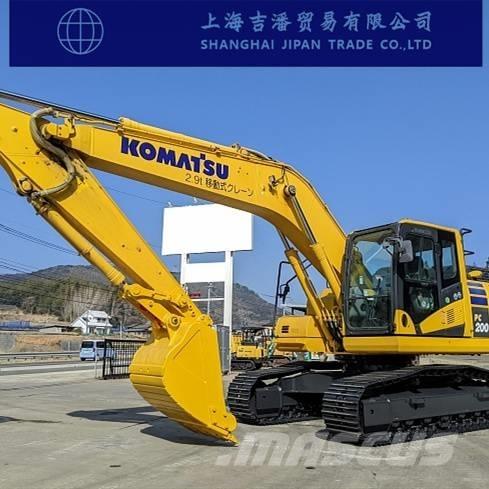 Komatsu PC 200 대형 굴삭기 29톤 이상